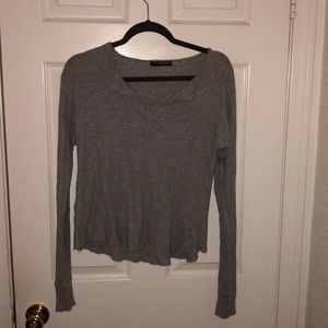 Grey brandy Melville top!